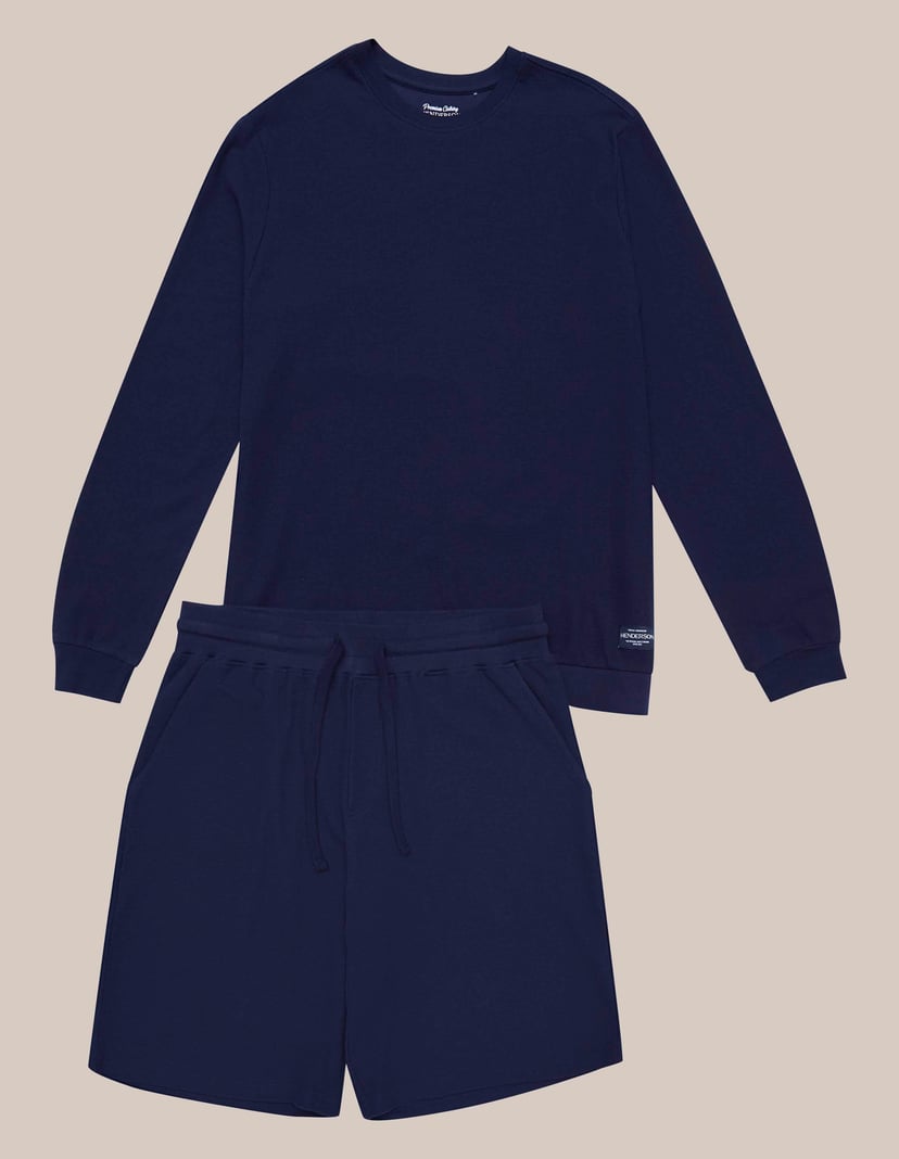 Herren-Set Home Navy-Blau 7