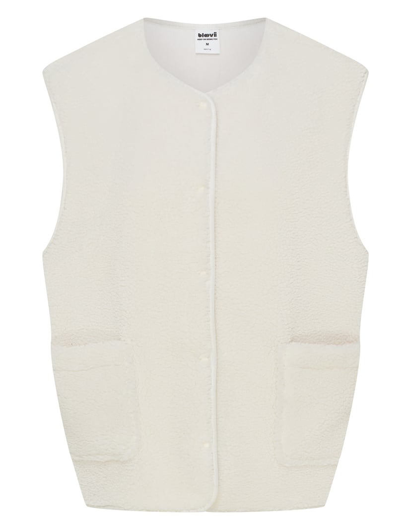 Vest Bloovii Sherpa cream 9