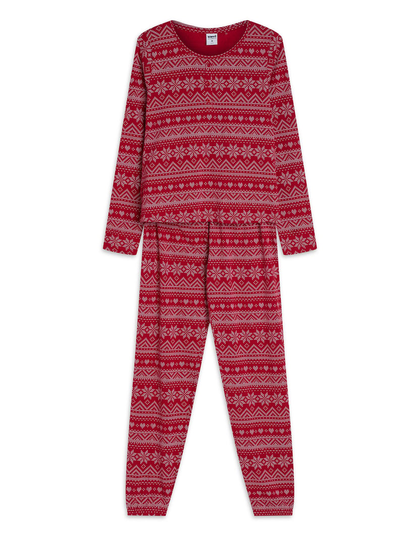 Pyjamas Bloovii Hygge Red 7