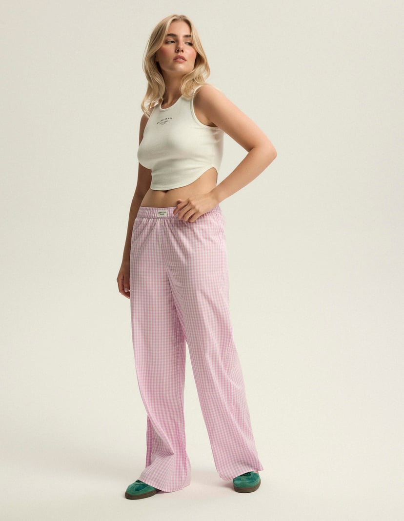 Trousers Bloovii Locklyn pink 5