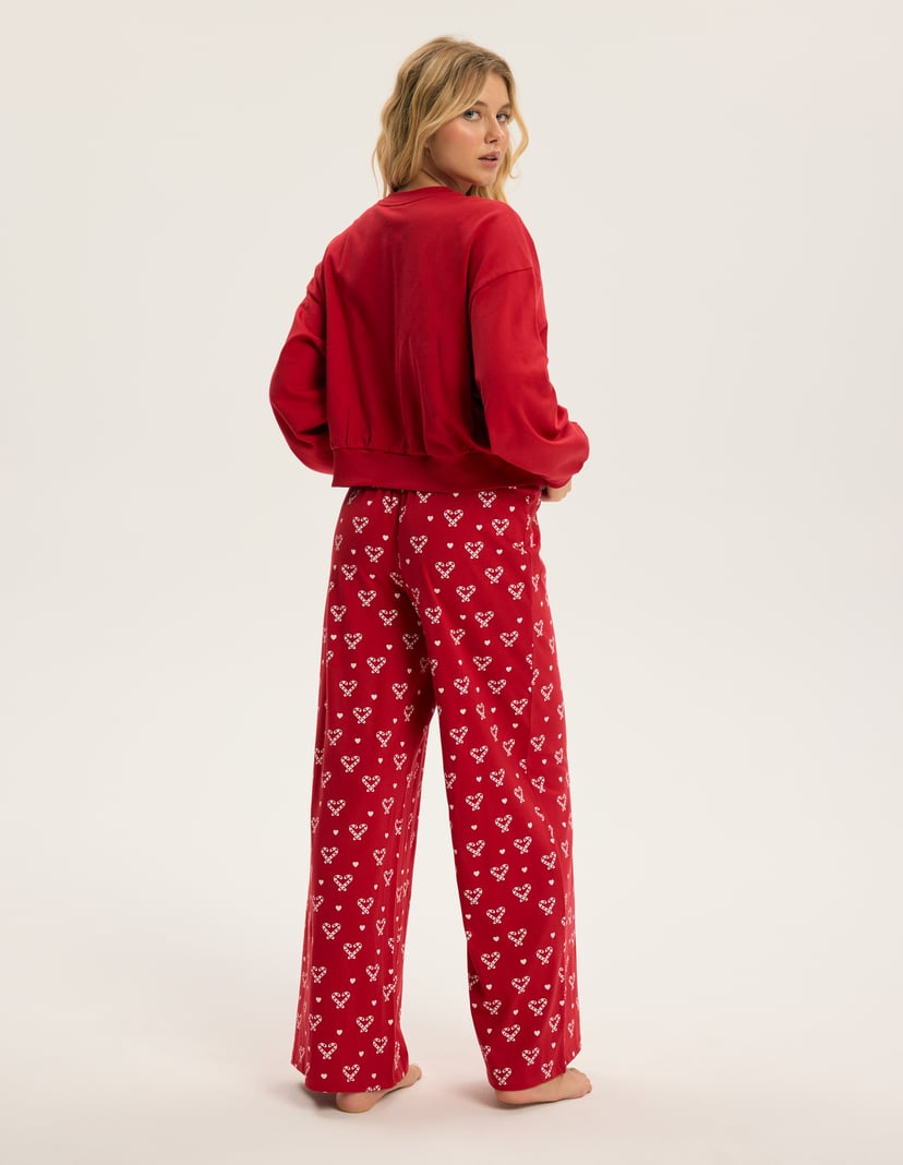 Pyjamas Bloovii Berry Red 4