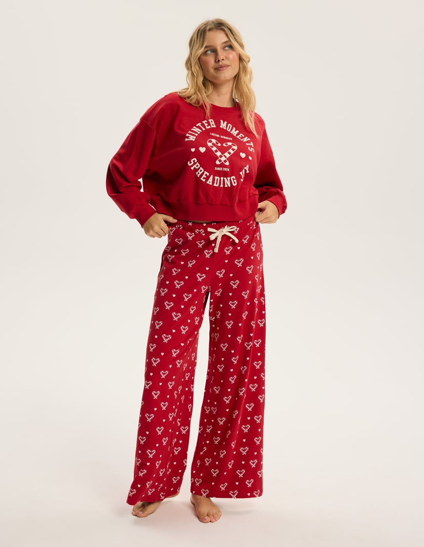 Pyjamas Bloovii Berry Red 3