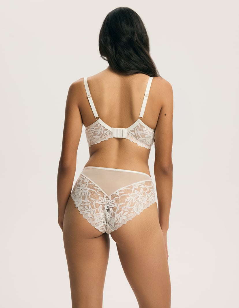 High-waisted panties Gloria cream 6