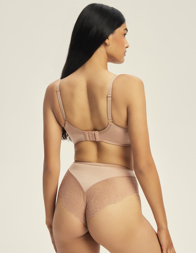 Padded bra Korin brown 4