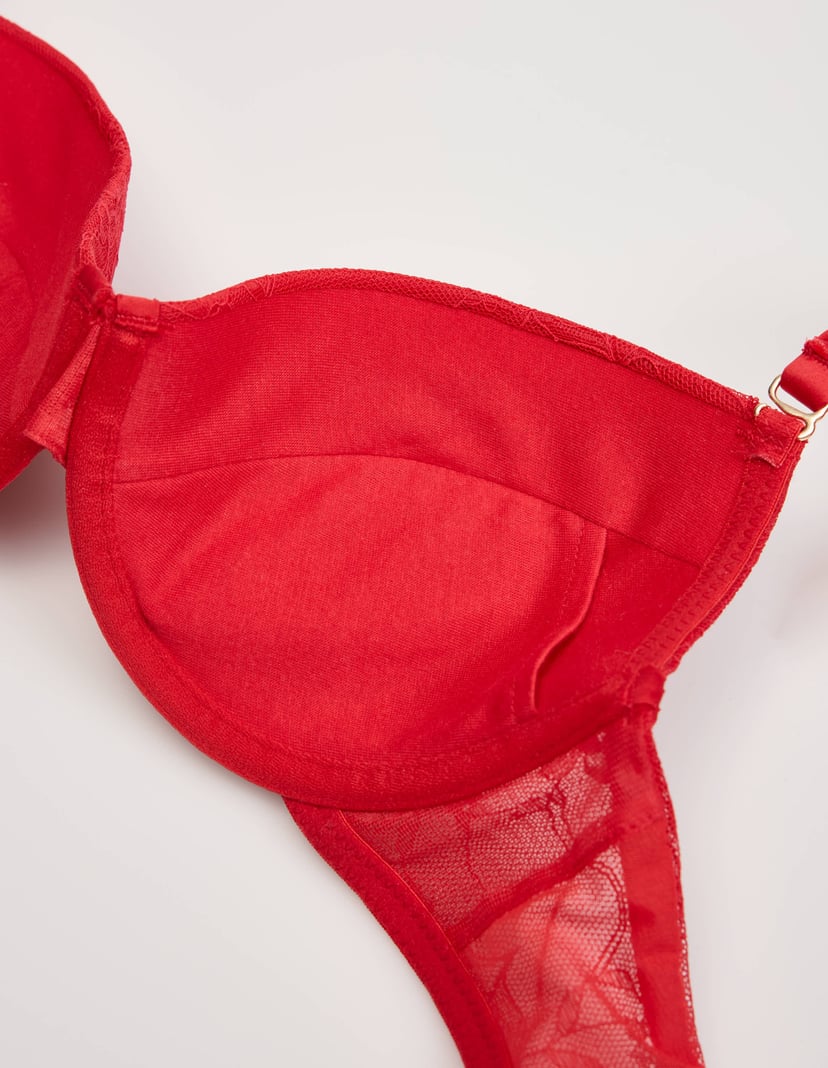 Push-up bra Cest Red 9