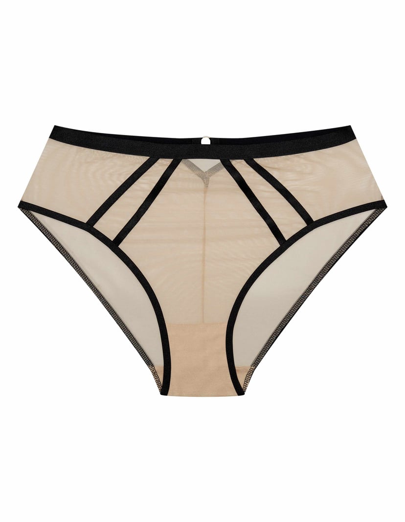 High-waisted panties Glam Black 6