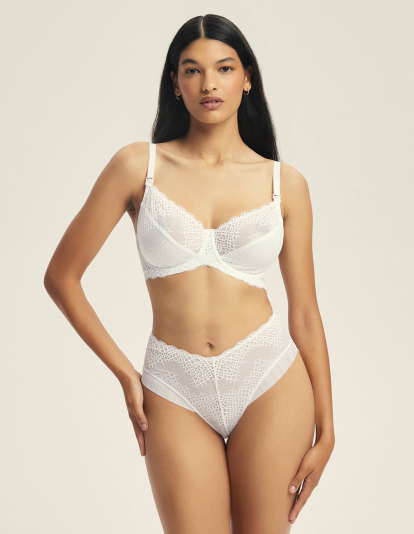 Maternity bra Caris White 1