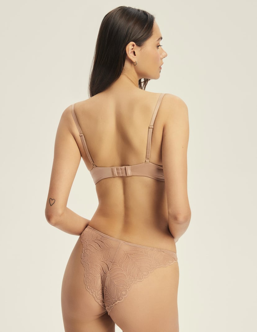 Push-up bra Korin brown 3