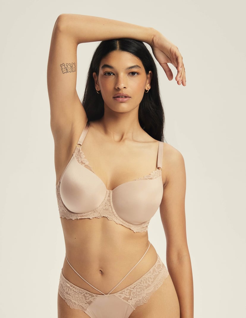 Padded bra Notty brown 1
