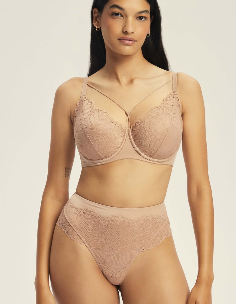 High-waisted panties Korin brown 3