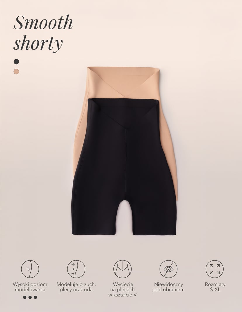 Shorts Smooth Black 7