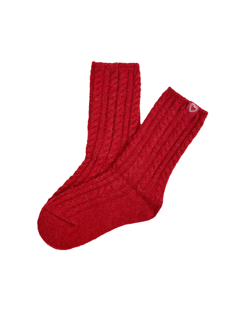Socks Zoya Red 3
