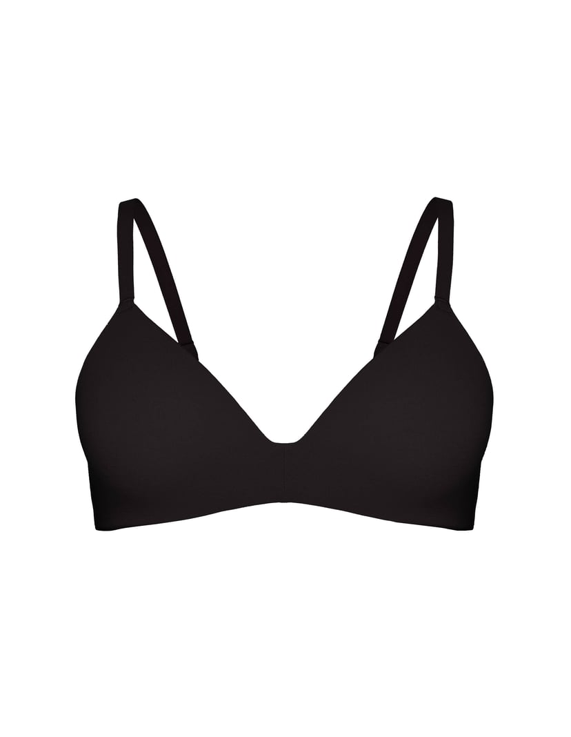 Cozy Black Wireless T-Shirt Bra Black 6