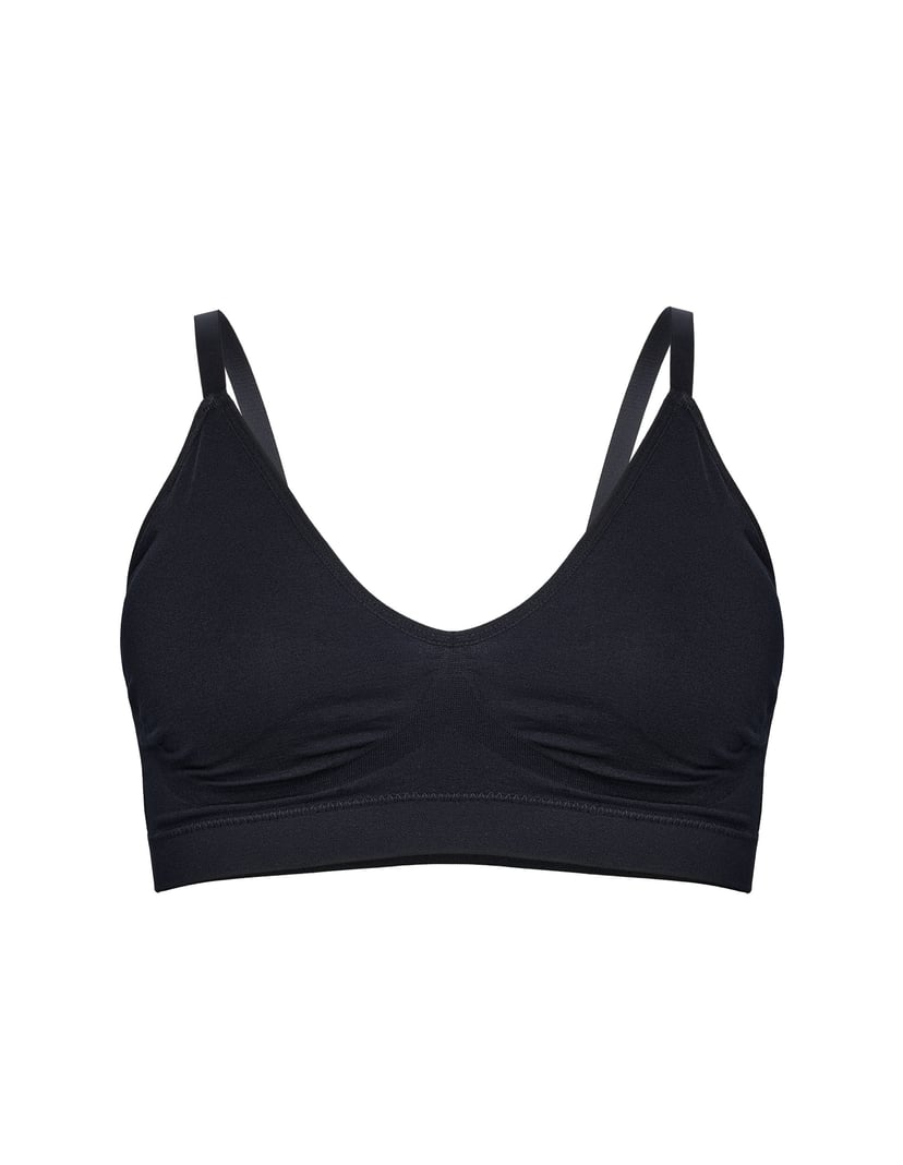 Black Bralette Lesli Without Underwire with Removable Pads Black 5