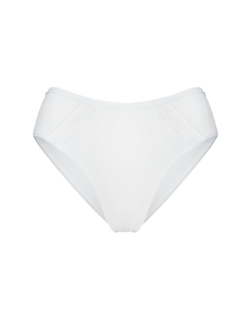 Ivory Briefs with Cotton and Viscose cream 5