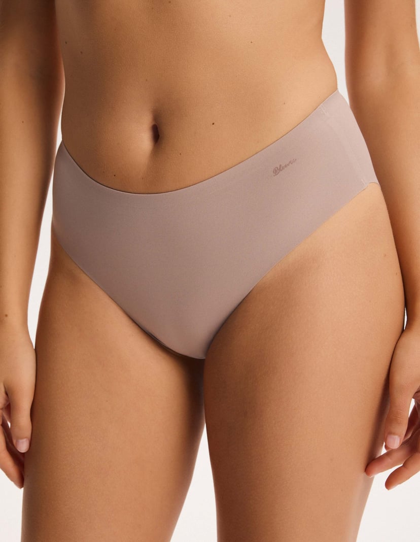 Nude Beige Laser-Cut Briefs brown 2