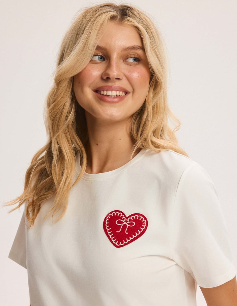 Sweetheart Christmas Pajamas with Flannel Plaid cream 2