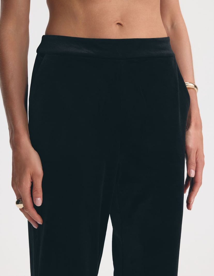 Velvetmesh Pants Black 3