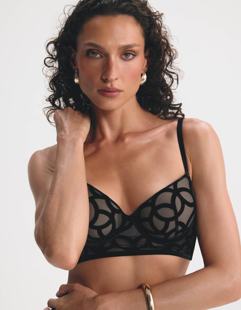 Push-Up Bra MONOLITH Black 5