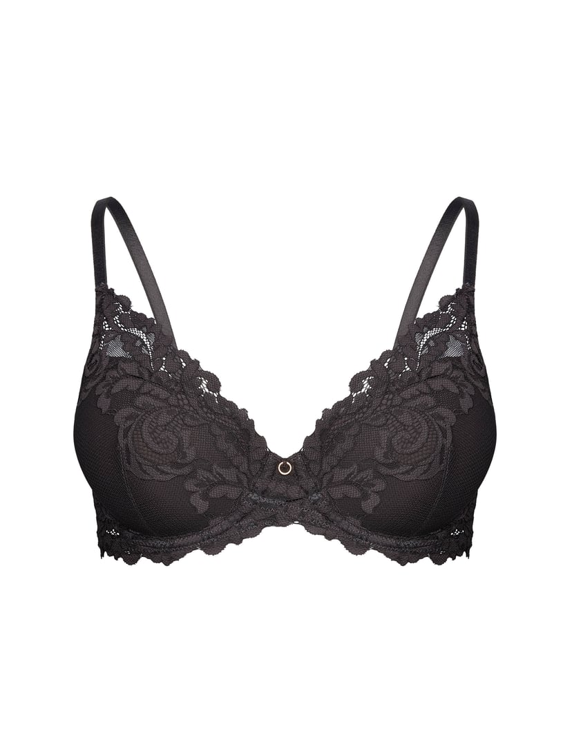 Push-Up Bra VENUS with Stunning Lace brown 7