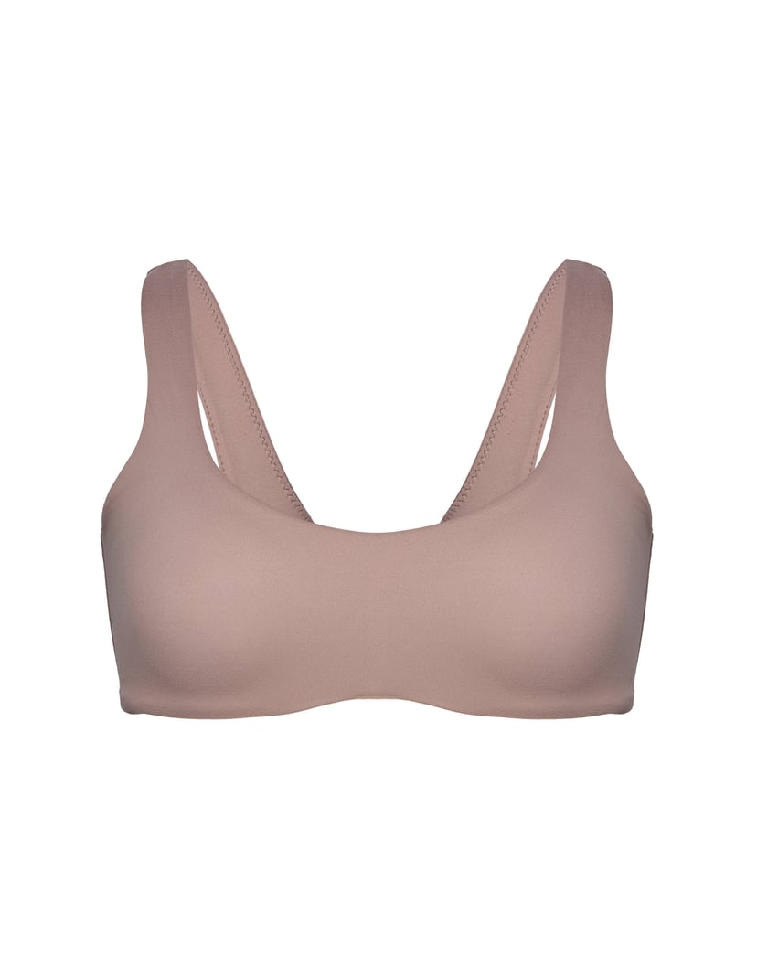 Signature Burgundy Soft Bra Top Without Underwire brown 6