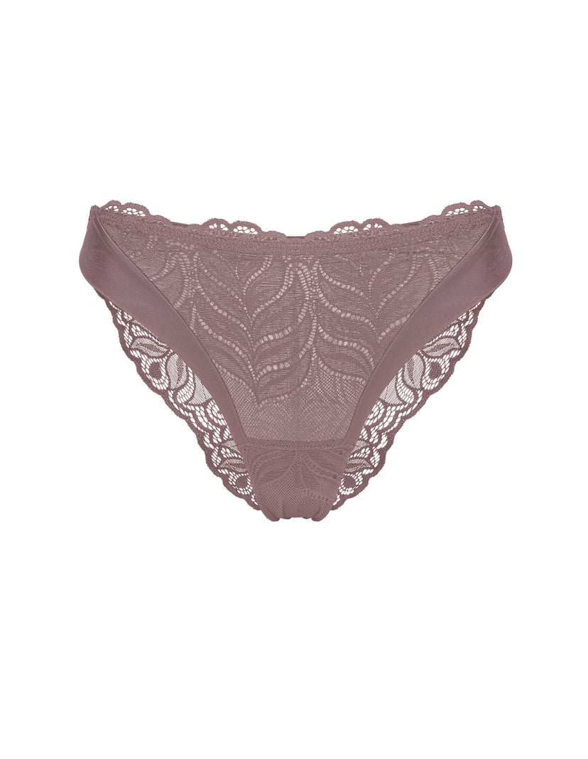 Aurora Briefs with Lace Trim brown 5