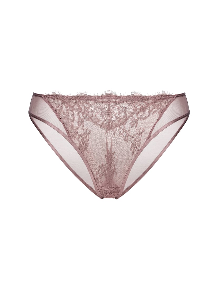 Martina Briefs with Transparent Mesh brown 5