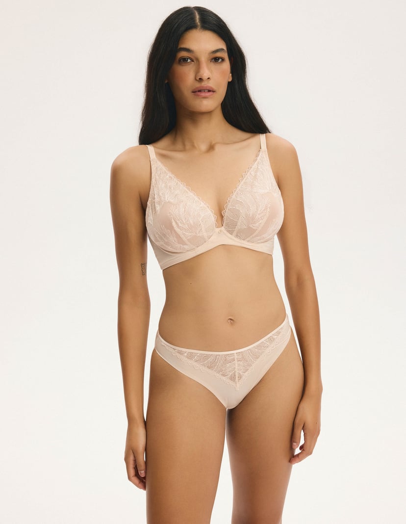 Soft Bra MIRAGE for Larger Bust pink 1