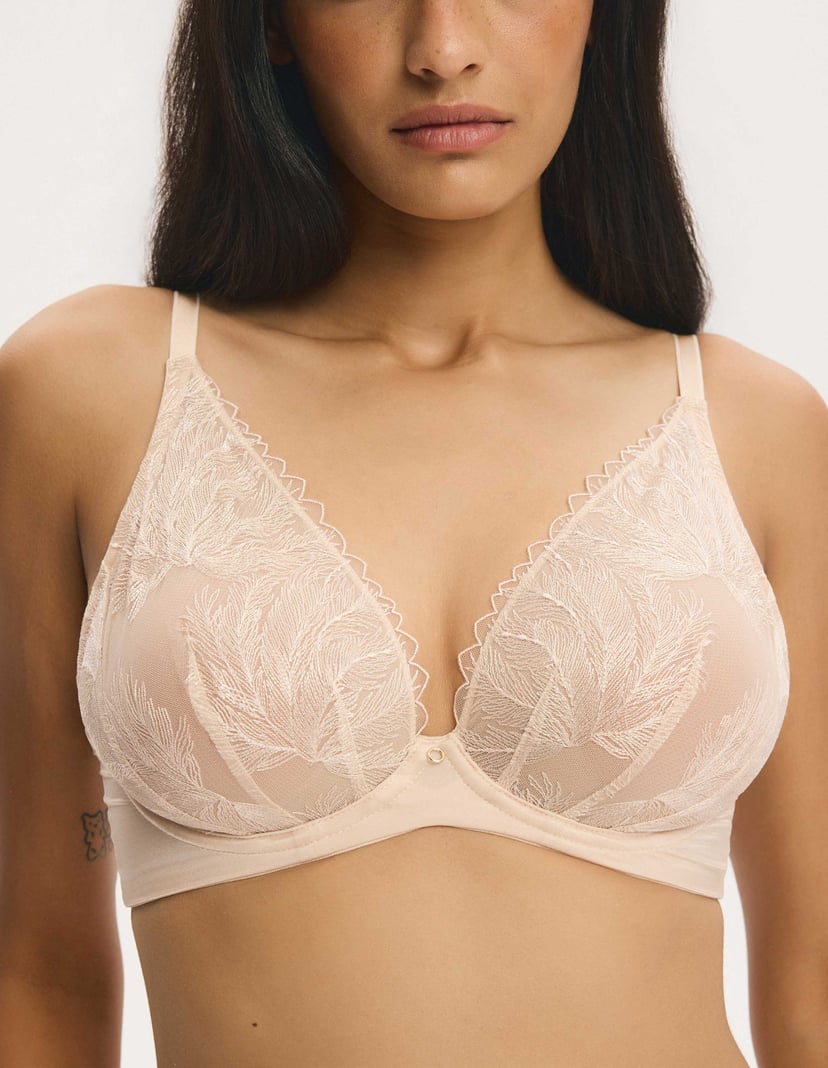 Soft Bra MIRAGE for Larger Bust pink 2
