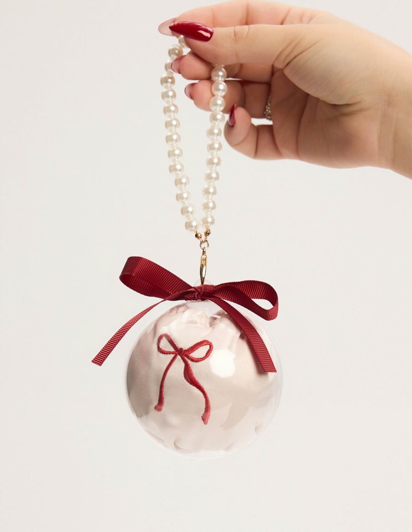Satin Thongs MELT in Gift Bauble pink 2