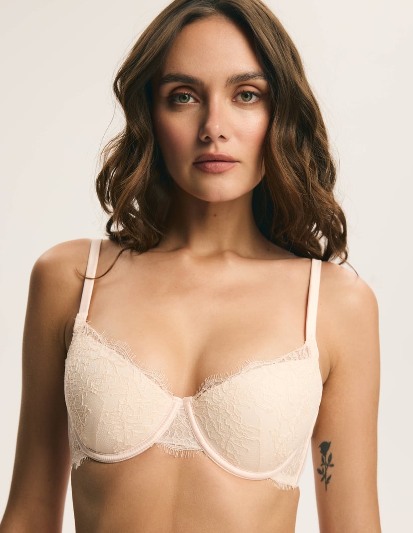 Push-Up Bra MARTINA with Removable Pads pink 2