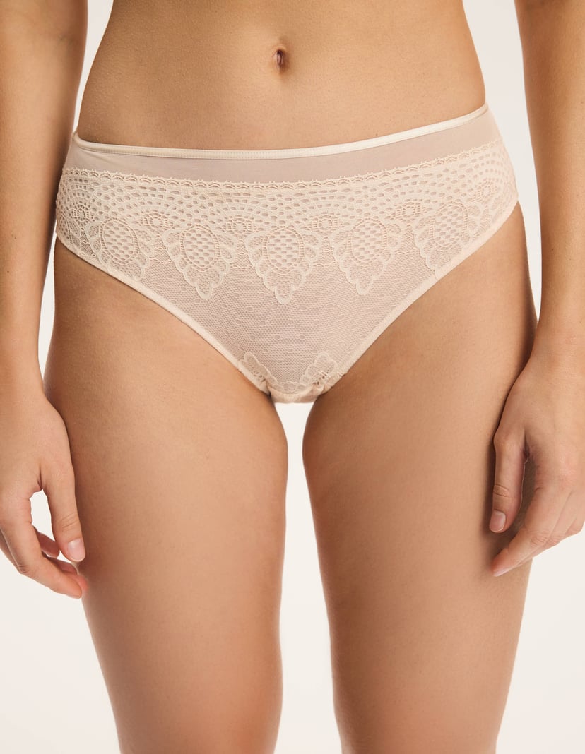 High-Waisted SYBILLA Panties with Elastic Finish pink 2