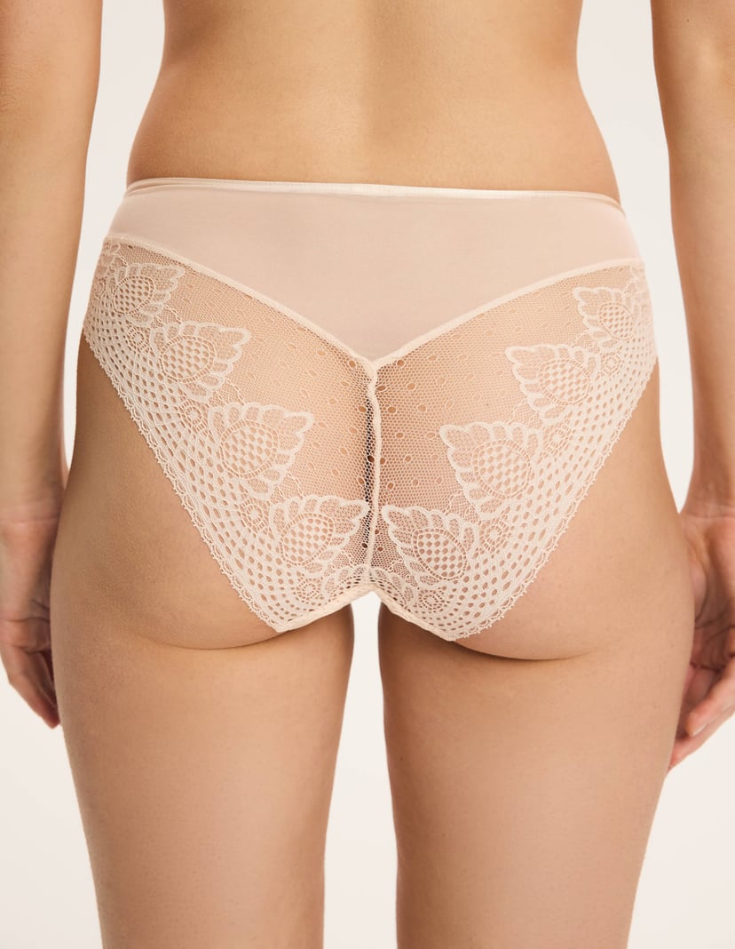 High-Waisted SYBILLA Panties with Elastic Finish pink 3
