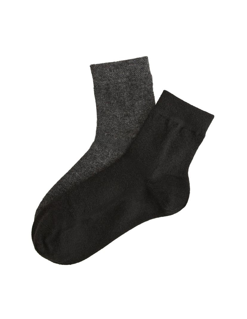 Premium BINDI Wool and Silk Socks Two-Pack Multi 3