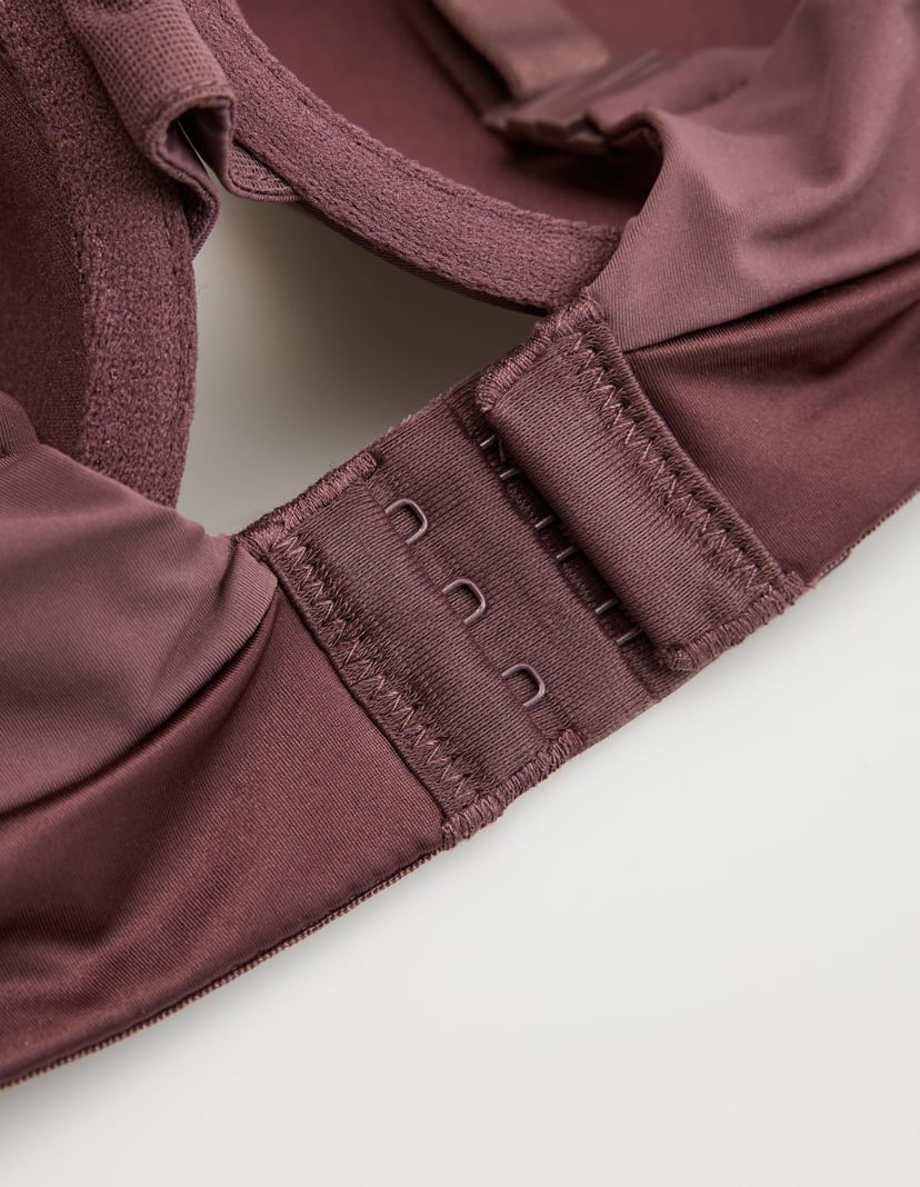 Padded Bra Merle in Plum-Brown Shade Violet 6