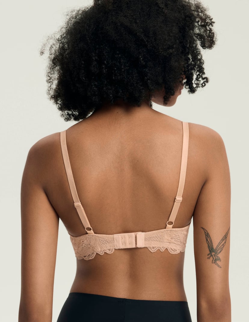 Push-up bra Delis brown 5