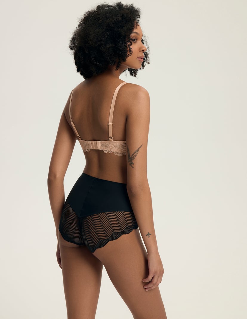 Push-up bra Delis brown 6