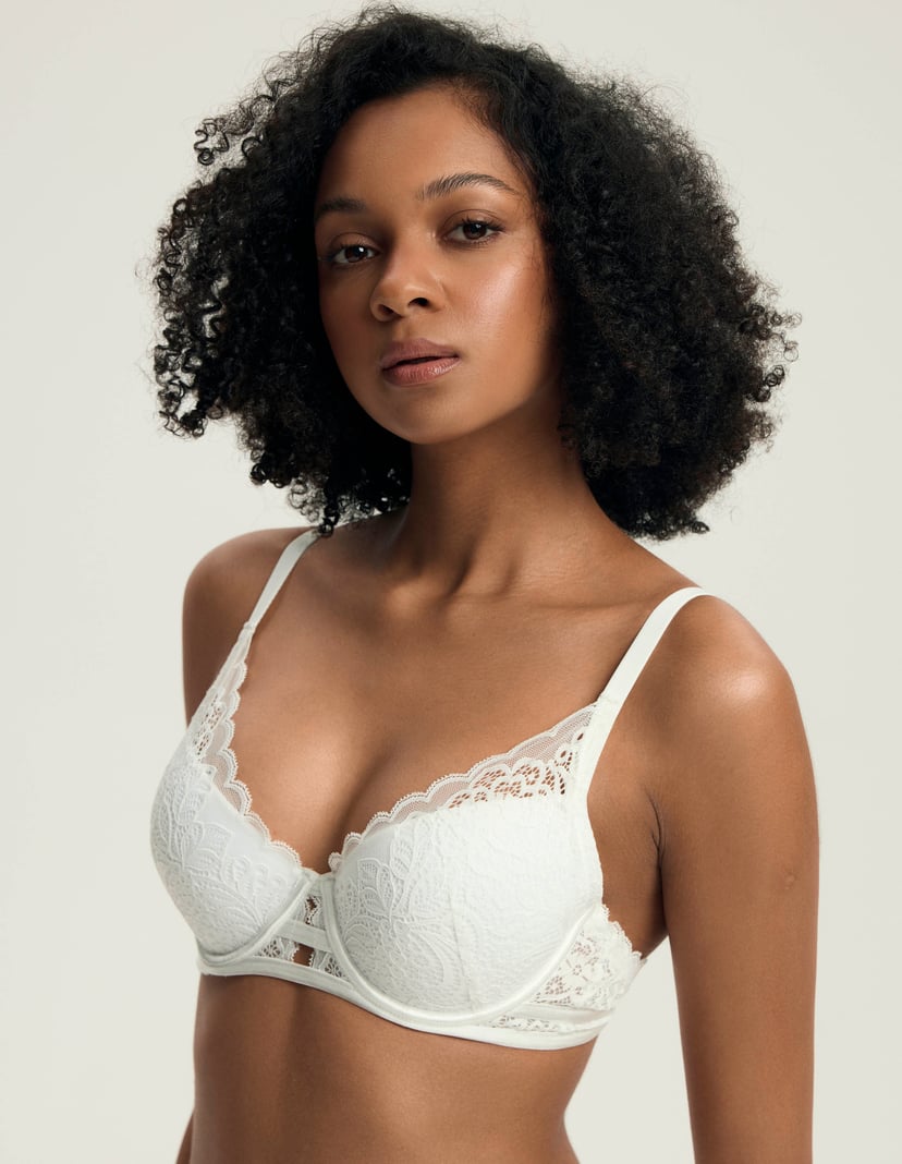 Push-up bra Hint White 2