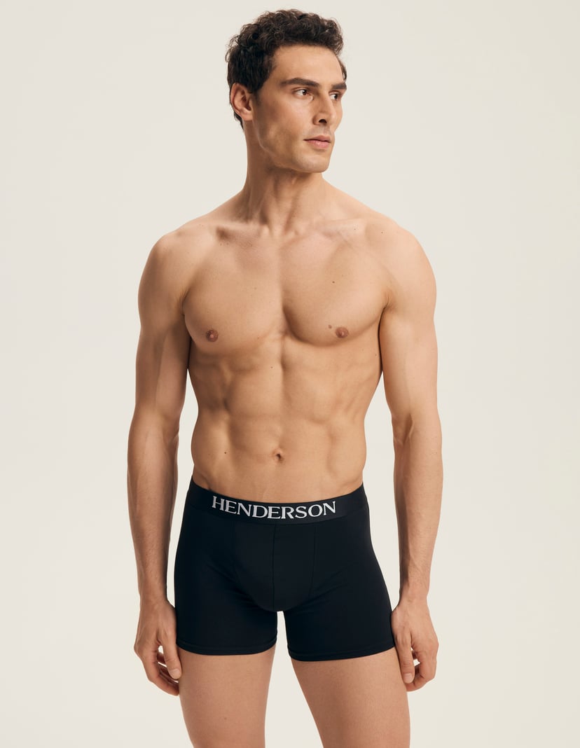 Boxershorts Man Schwarz 1