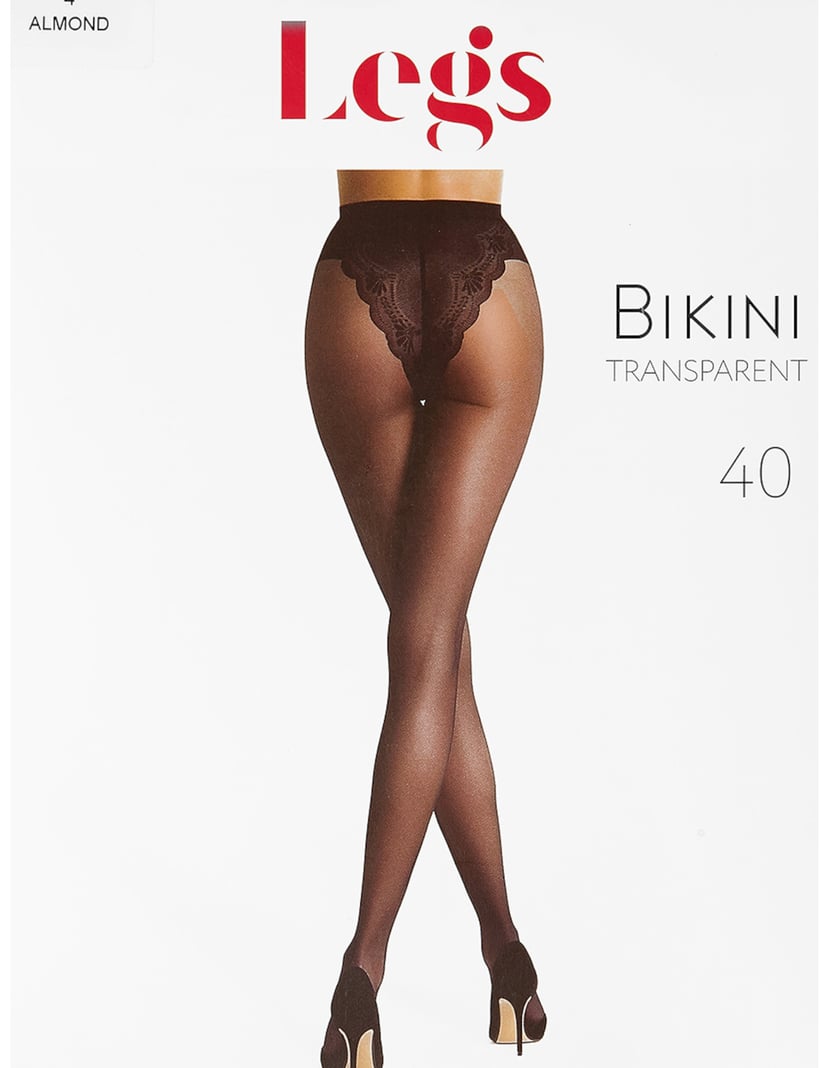 TIGHTS BIKINI 40 brown 1