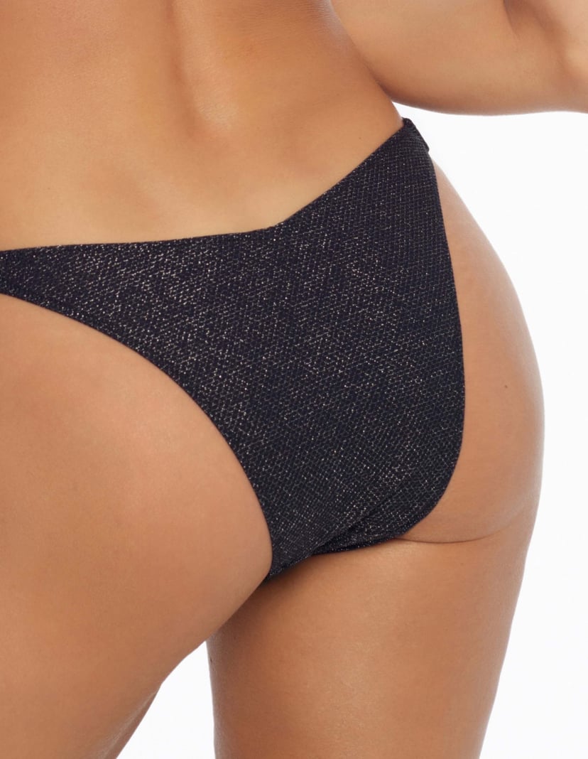 Stardust Bikini Bottom Black 4