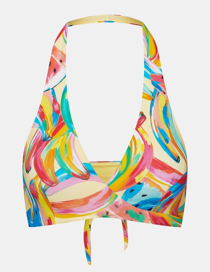 Kaia Soft Bikini Top Yellow 6