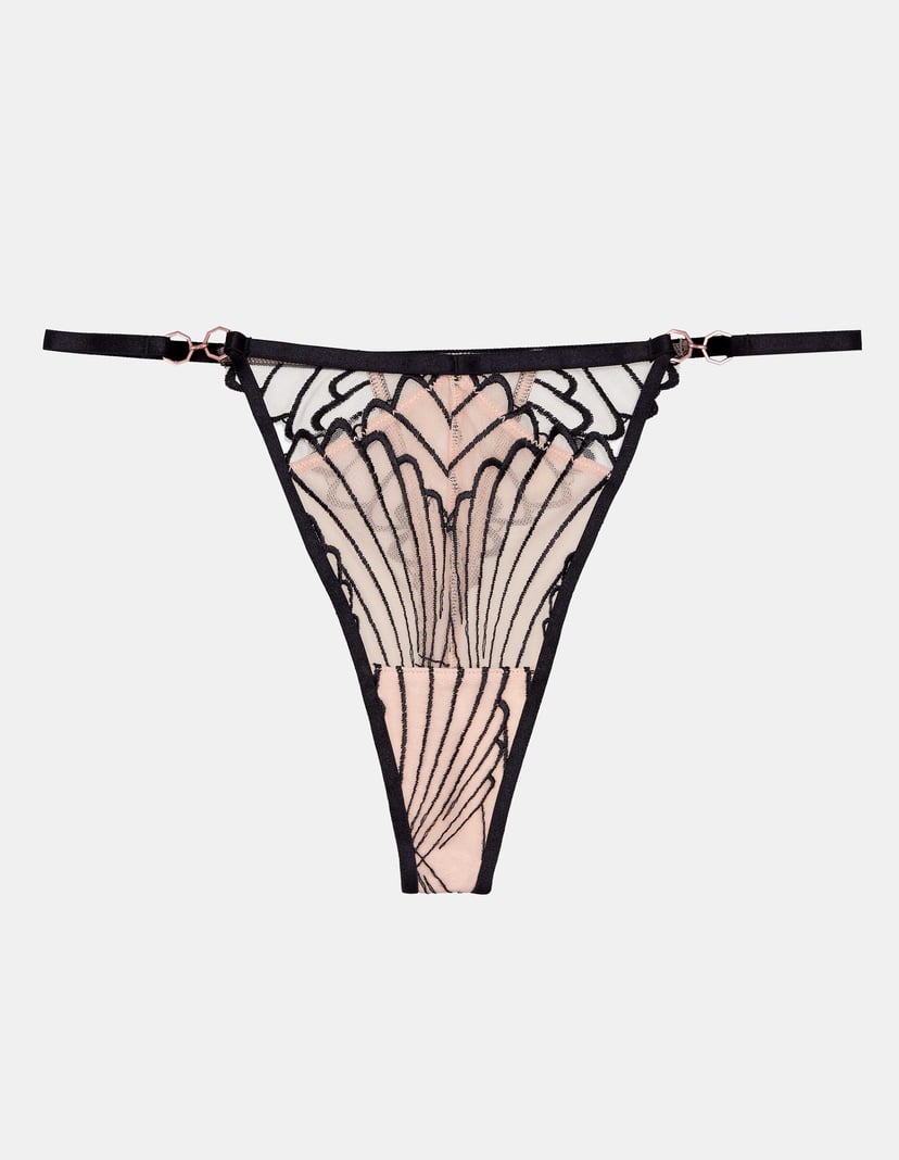 Thongs Nugat Black 6