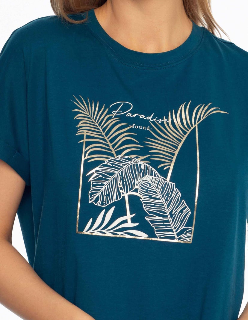 Koszula nocna Apparel zielony 3