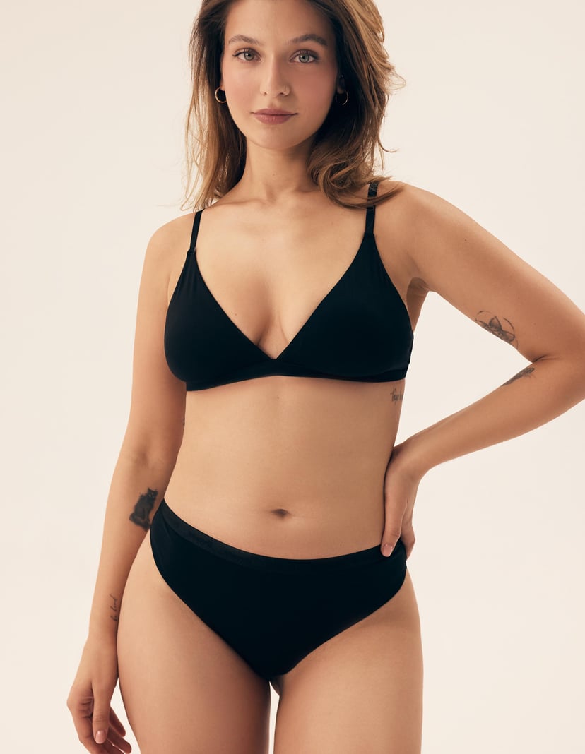Bralette Bloovii Lacteem Black 1