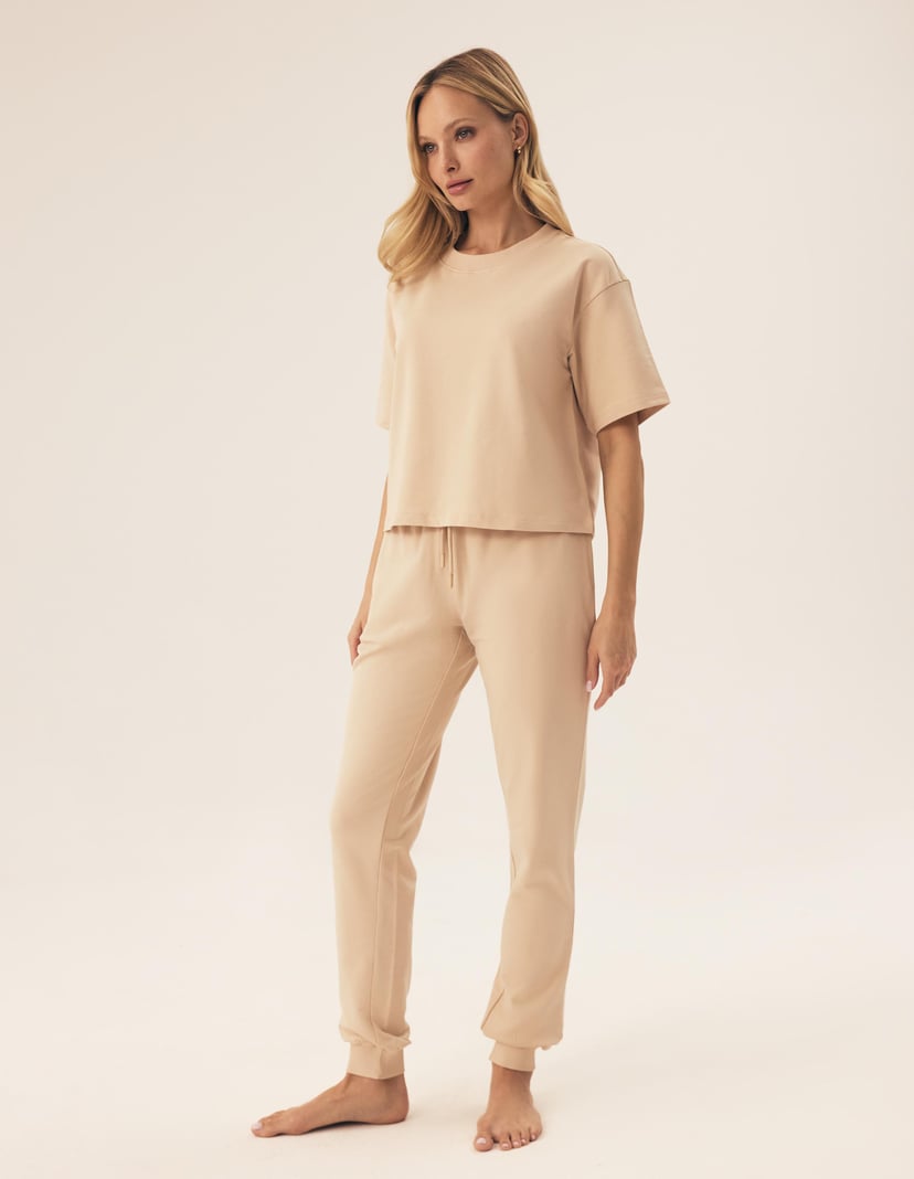 Sweatpants Bloovii Menola Beige 1