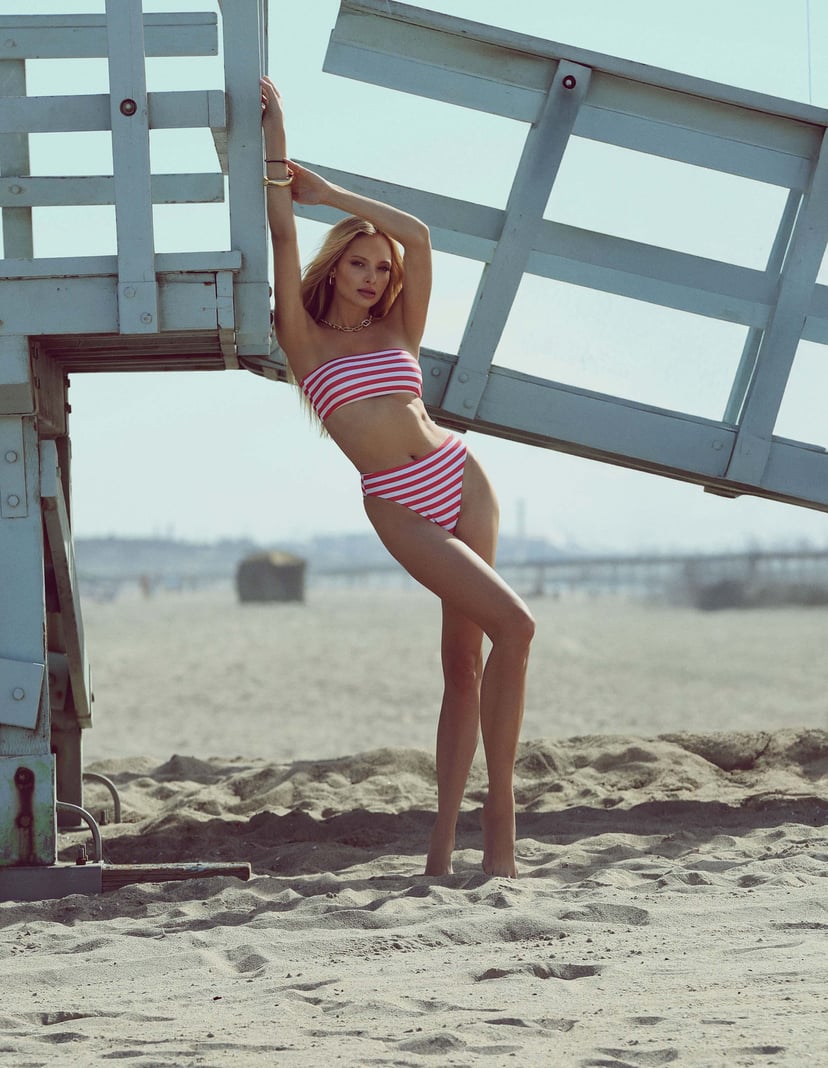 Bloovii Malibu Bikini Bottom Red 1