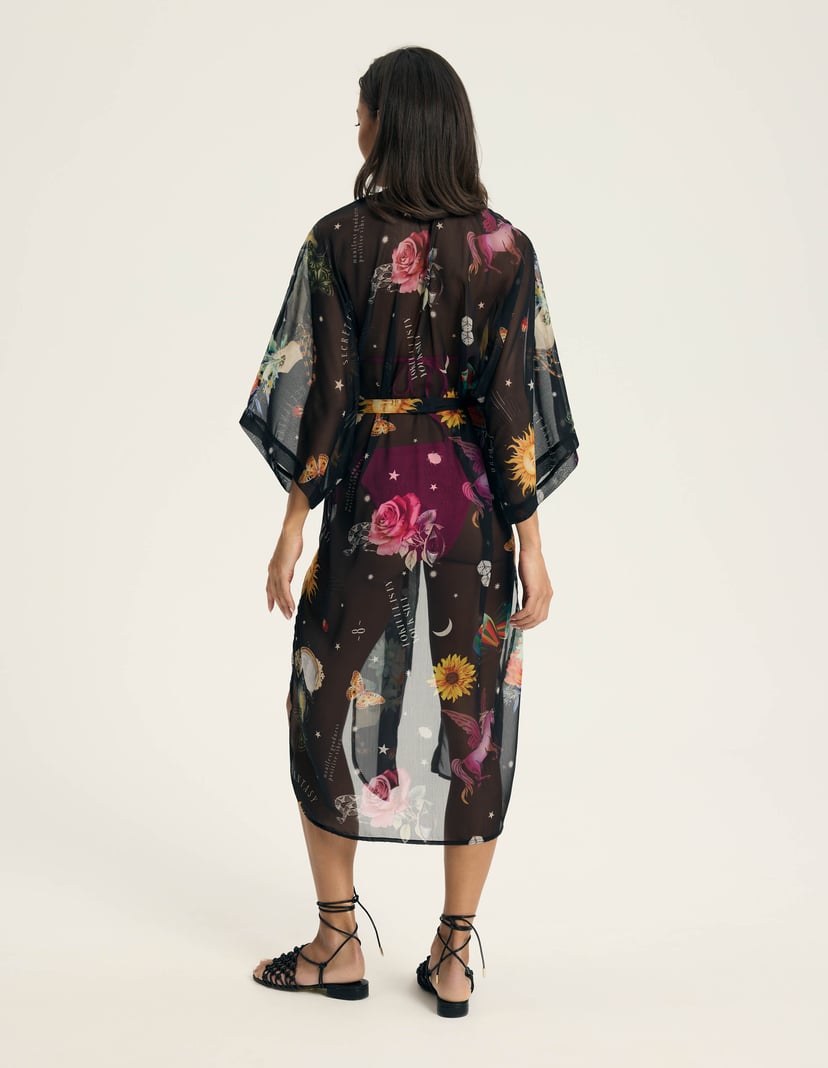 Beach robe Harlay Black 4