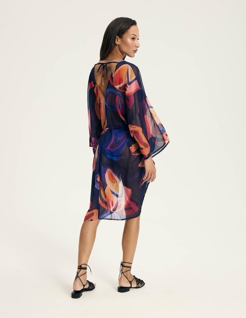 Tunika Papaya Navy-Blau 4