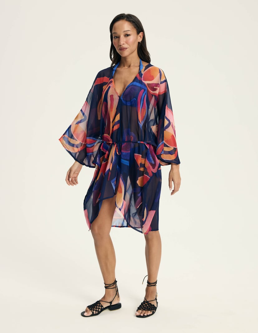 Tunika Papaya Navy-Blau 5